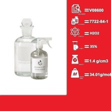 Zürih Ticaret Hidrojen Peroksit Çözeltisi 5 Litre - Saflık: 35% - Cas No: 7722-84-1