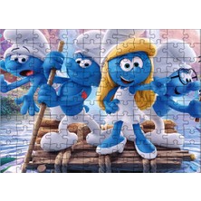 Bedeko Ahşap Mdf Puzzle Yapboz Şirinler 120 Parça 25*35 cm