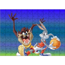 Bedeko Ahşap Mdf Puzzle Yapboz Bunny And Taz 120 Parça 25*35 cm