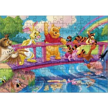 Bedeko Ahşap Mdf Puzzle Yapboz Winnie The Pooh 120 Parça 25*35 cm