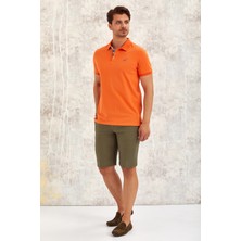 Smile Tıde Erkek Polo Tişört - Turuncu