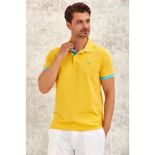 Smile Tıde Erkek Polo Tişört - Sarı