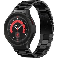 Nezih Case Samsung Galaxy Watch 6 40/44MM - Watch 6 Classic 43/47MM Çelik Baklalı Orjinal Pim Boşluksuz Kordon