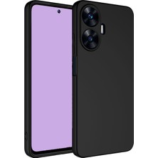 Microcase Realme C55 Elektrocase Serisi Silikon Kılıf - Siyah AL3340