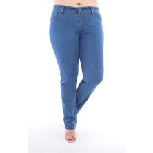 Bellisimo Jeans 305 Battal Yüksek Bel Boru Paça 52-60