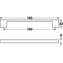 Hafele Han Kulp Inox Renkli 160MM