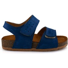 Cici Bebe Deri Kot Nubuk Erkek Çocuk Sandalet