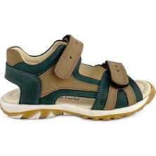 Cici Bebe Deri Nefti Kum Erkek Çocuk Sandalet