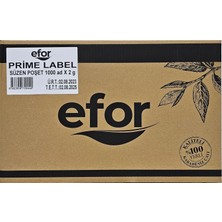 Efor Çay Efor Zarflı Süzen Poşet Bardak Çay 2gr x 1.000 Adet (Dökme Koli)