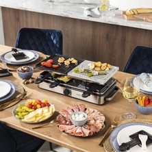 Princess Deluxe 8 Çok Fonksiyonlu Raclette Izgara