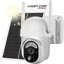 Wificam Plus Solar Güneş Enerjili Ptz Wifi Kamera 4mp Yüksek Çözürürlük Ubox Türkçe App Sim Kartlı Değildir Wifi Versiyondur