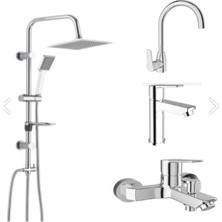 Kale Mare Banyo+Lavabo+Mutfak Bataryası ve TEMA53260