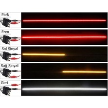 Oto Aksesuarcım Off Road 4x4 Bagaj Altı Kayan LED 5 Modlu 150CM