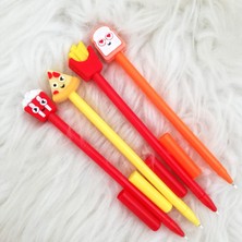 Dream Butik 4'lü Fast Food Tükenmez Kalem