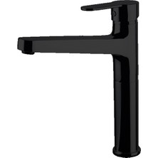 Newarc - Domino Çanak Tipi Lavabo Bataryası Siyah - 971001B