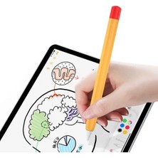 Mi7a Apple Pencil 2 Nesil Koruma Kılıf Yumuşak Silikon Kaydırmaz Tam Koruma