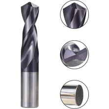 Fett 8.2 mm Uzun Karbür Matkap Ucu Kaplamalı Elmas Matkap Ucu