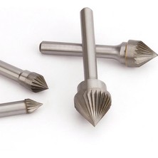 Fett 10 mm Karbür Kalıpçı Freze Elmas Freze Ucu J Tipi 60 Derece