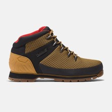 Timberland Euro Sprint Mid Lace Up Waterproof Boot Erkek Sarı Bot TB0A5W5D7631