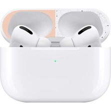 HEPTEKİLETİŞİM Airpods Pro Toz Önleyici Sticker Içi Metal Koruyucu Film Manyetik Adsorpsiyon