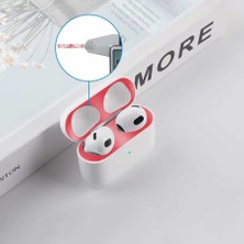 HEPTEKİLETİŞİM Airpods 3. Nesil Kir Önleyici Sticker Içi Metal Koruyucu Film Manyetik Adsorpsiyon