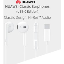 Teenspirit Huawei CM33 USB C Kulaklık Mic / Ses Kontrollü Yarım () (Yurt Dışından)