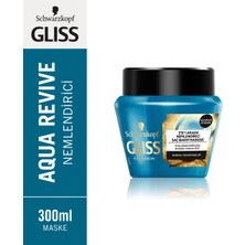 Gliss Aqua Revive Hyaluron ve Deniz Yosunu içeren Nemlendirici 2'si 1 Arada Maske 300ml