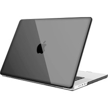 Nezih Case Apple Macbook Air M2 15 Inç 2023 M2 Çip A2941 Uyumlu 360 Derece Parlak Şeffaf Tam Korumalı Kılıf