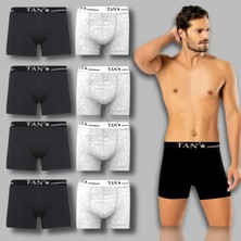 Tan Boxer Baksırtan 8li Boxer , Baksır ,likralı, Pamuklu , Fit, Oris Iç Giyim,ekonomik  Hesaplı Paket Boxer