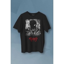 Kendim Seçtim Berserk Manga Anime Guts Kılıç Baskılı Erkek T-Shirt Unisex Tişört