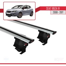 Acpar Seat Ibiza Iv 2008-2017 Arası ile Uyumlu Ace-4 Ara Atkı Tavan Barı Gri