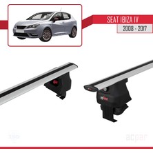 Acpar Seat Ibiza Iv 2008-2017 Arası ile Uyumlu Ace-4 Ara Atkı Tavan Barı Gri