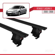 Acpar Renault Laguna Iı 2000-2008 Arası ile Uyumlu Ace-4 Ara Atkı Tavan Barı Siyah