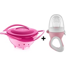 Babyjem Beslenme Seti Dökülmeyen Tabak+ Meyve Sebze Emziği