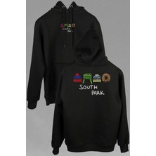 Kendim Seçtim South Park Kenny Cartman Kyle Stan Dizi Film Ön ve Arka Baskılı Sweatshirt Kapüşonlu Hoodie