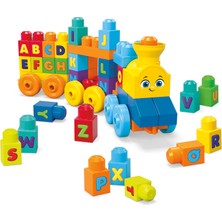 Fisher-Price Mega Bloks Müzikli Alfabe Treni, Gerçek Sesler ve Müzik ile Harfleri Öğretir FWK22