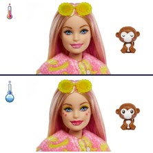 Barbie Cutie Reveal Bebekler Barbie Tropikal Orman Serisi - Maymun, 3 yaş ve üzeri, HKR01