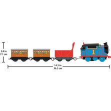 Thomas ve Arkadaşları 3'Ü 1 Arada Kargo Macerası Oyun Seti ve Motorlu Thomas, Okul Öncesi Çağdaki 3 Yaş ve Üzeri Çocuklar İçin Hgx64