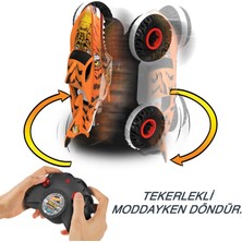 Hot Wheels  Monster Trucks Uzaktan Kumandalı Araba, Her Yüzeye Uygun Tekerlekleriyle Monster Truck 1:15 Ölçekli Tiger Shark Hgv87