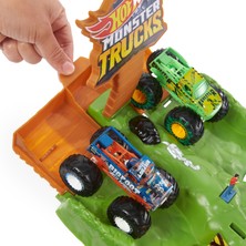 Hot Wheels Monster Trucks Heyecanlı Yarışlar Oyun Seti , 4 yaş ve üzeri, HGV12