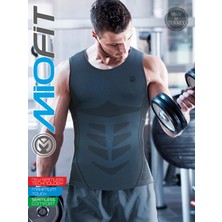 MioFit Erkek Breathable Mesh Dikişsiz Spor Atlet