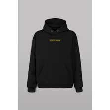 Kendim Seçtim South Park Hall Monıtor Eric Cartman Ön ve Arka Baskılı Sweatshirt Kapüşonlu Hoodie