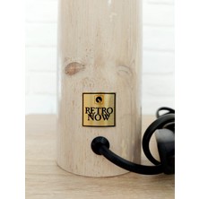 Retro Now Paradıso Ahşap Ayaklı Abajur