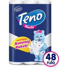 Teno Avantaj Paket Kağıt Havlu 48 Rulo