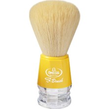 Omega S-Brush 10018 Sentetik Sakal Tıraş Fırçası Sarı