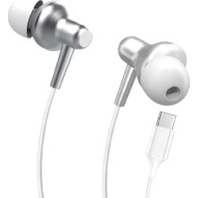 Linktech H676 Premium Type-C Mıknatıslı Kulak Içi Kablolu Kulaklık
