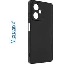 Microcase Xiaomi Redmi Note 12R Pro 6.67 Inch Elektrocase Serisi Silikon Kılıf - Siyah AL3340