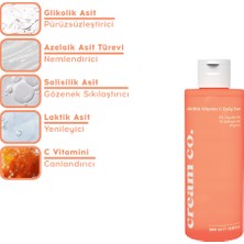 Cream Co. Akne Leke Karşıtı Arındırıcı Aydınlatıcı Gözenek Sıkılaştırıcı Tonik Daily Toner (aha/bha + Vit C)