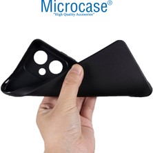 Microcase Xiaomi Redmi Note 12R Pro 6.67 Inch Elektrocase Serisi Silikon Kılıf - Siyah AL3340