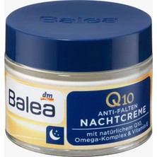 Balea Gece Kremi Q10 Kırışıklık Karşıtı Krem 50 ml